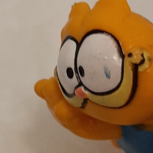 Lot of Vintage Garfield the Cat PVC Toy Figures 1978/1981 Scooters Odie - Picture 11 of 14